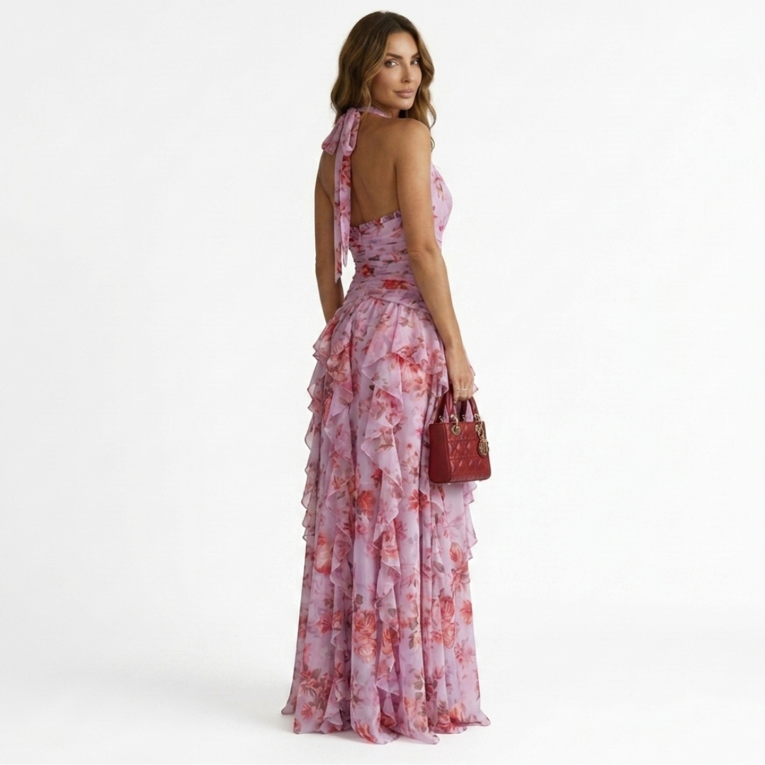 Dora - Maxi abito con scollo