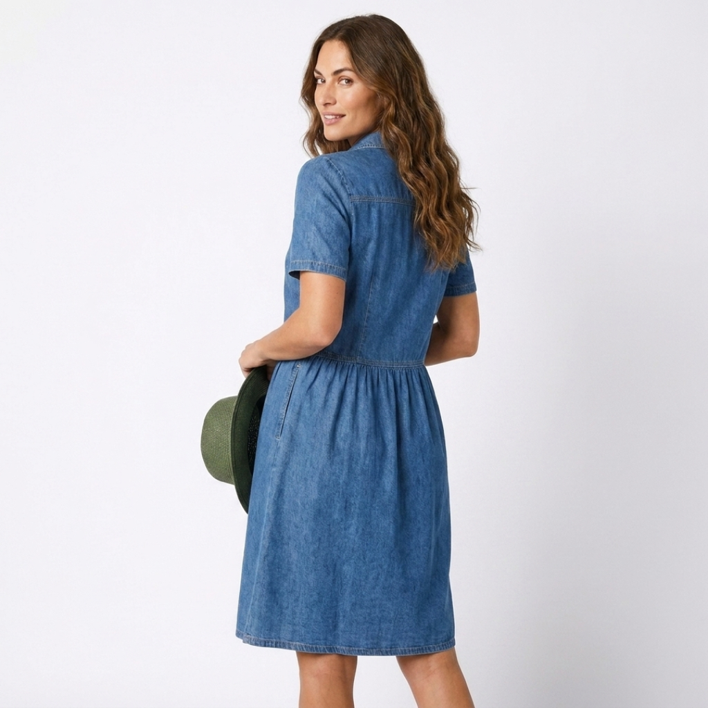 Neusa - Abito in stile jeans