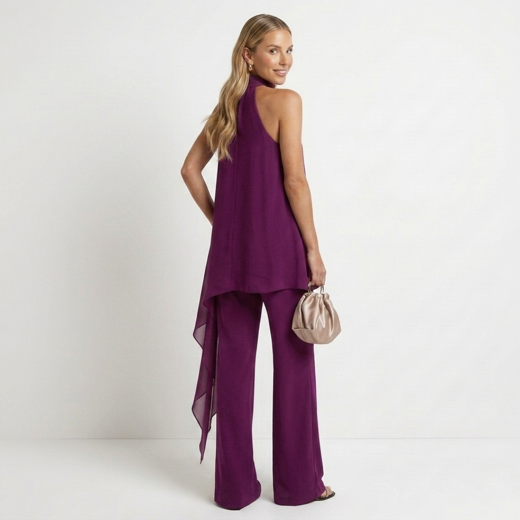 Leandra - Set elegante con colletto