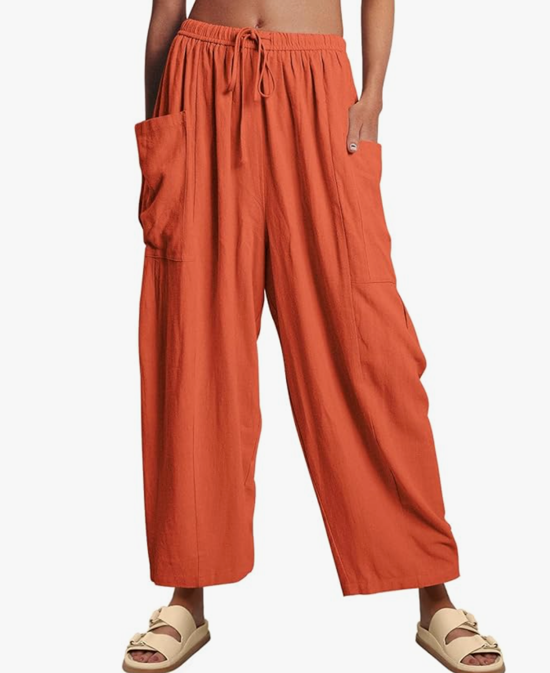 GABRIELLA | Pantaloni estivi con gamba larga