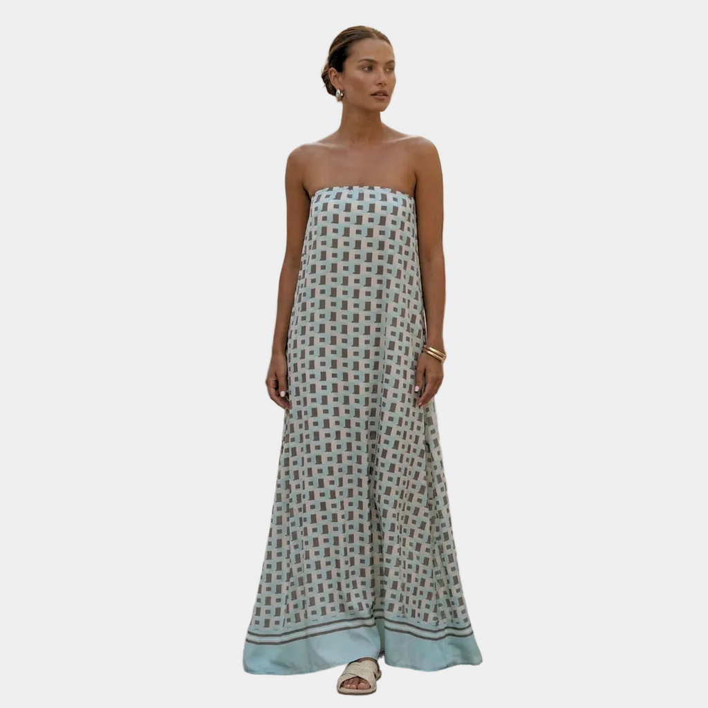 Iris - Vestito con motivi geometrici