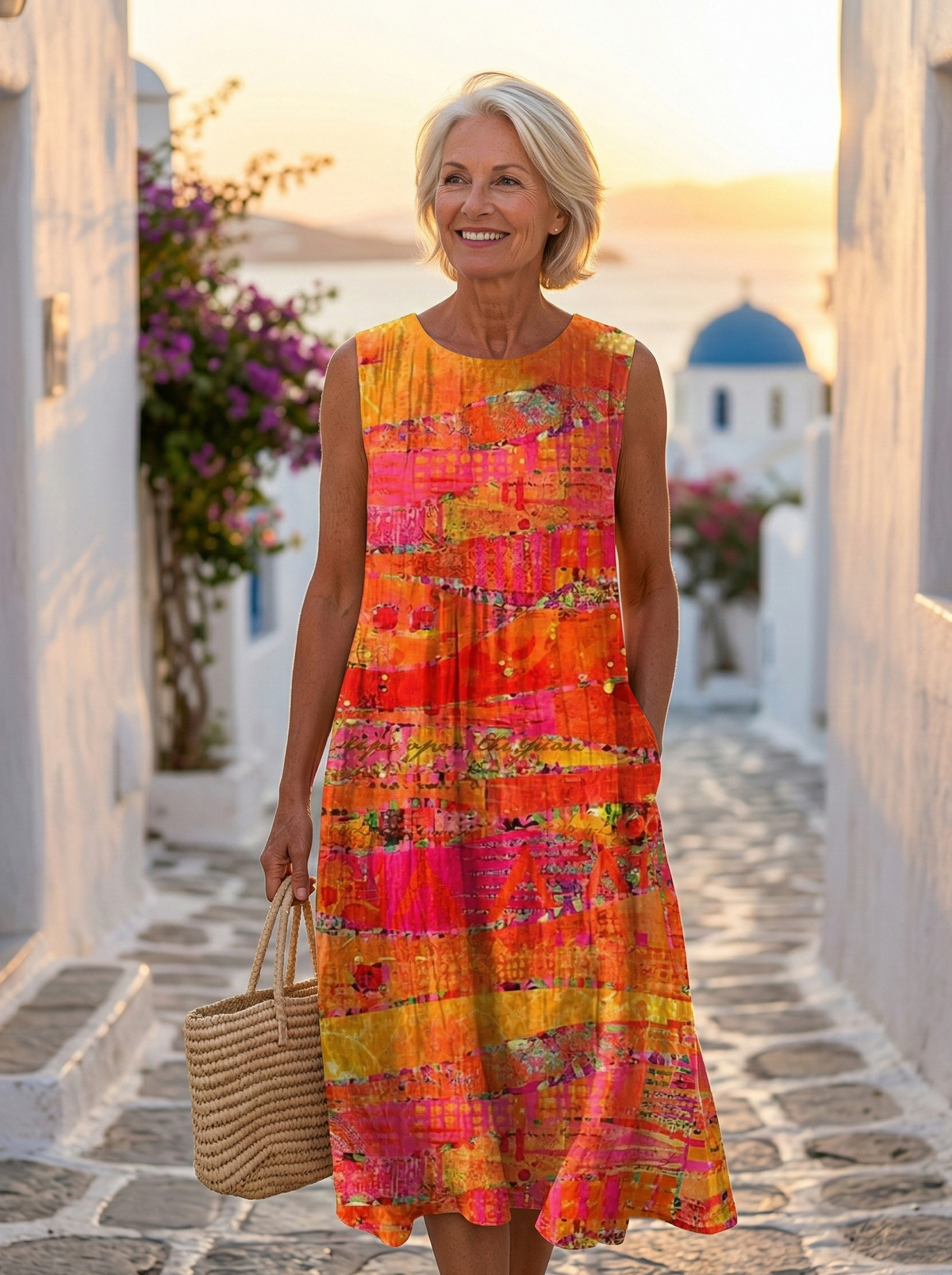 Natalia | Abito Midi Ovest