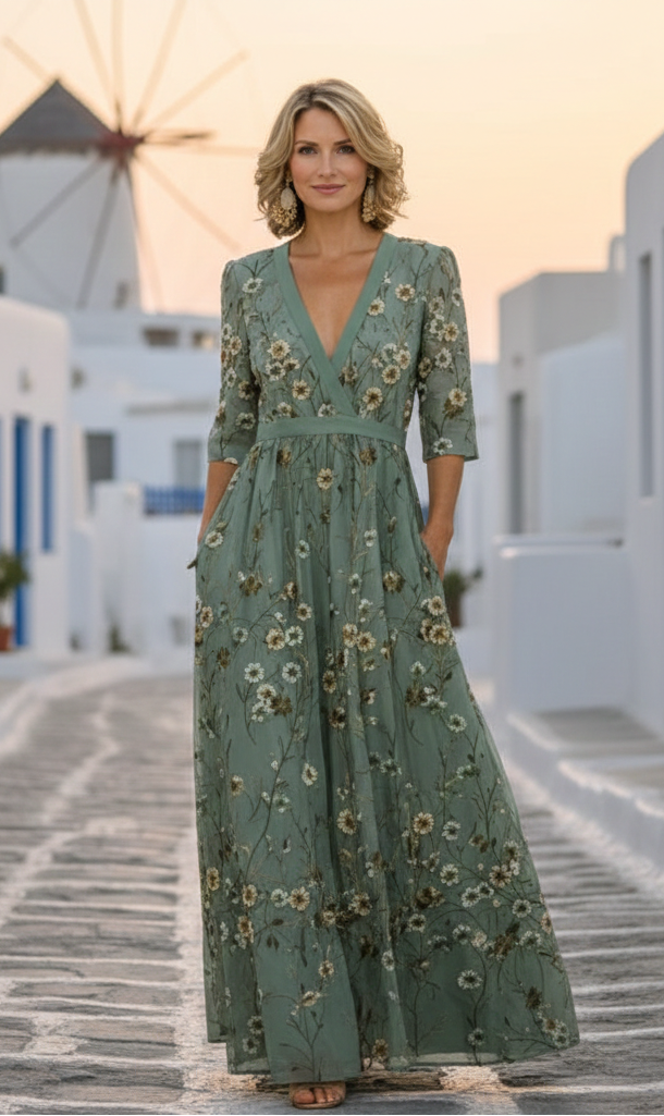 Danae - Abito maxi elegante