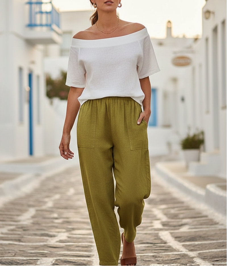 Ioanna - Pantaloni larghi