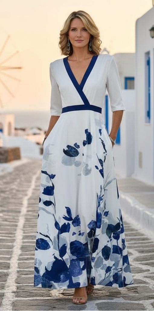 Danae - Abito maxi elegante