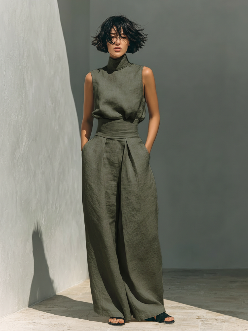Rhea - Set di top senza maniche