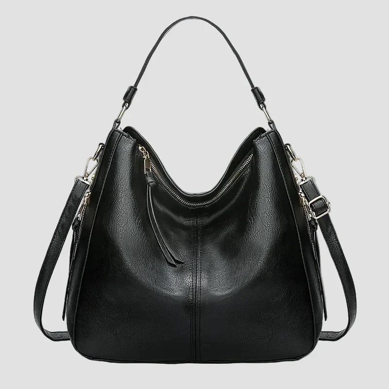 Sof - Borsa Hobo in Pelle di Lusso Anti-Furto