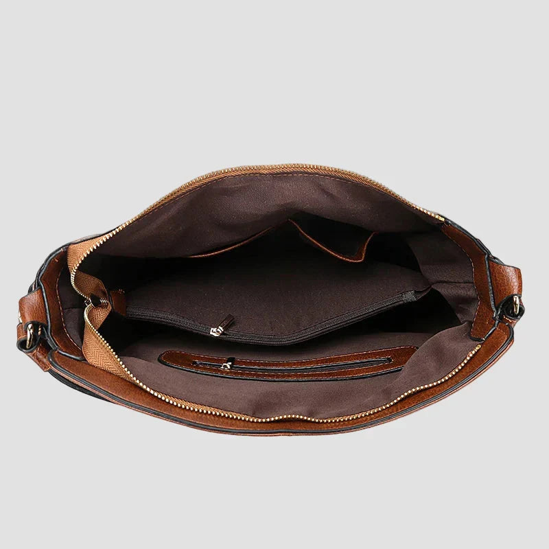 Sof - Borsa Hobo in Pelle di Lusso Anti-Furto