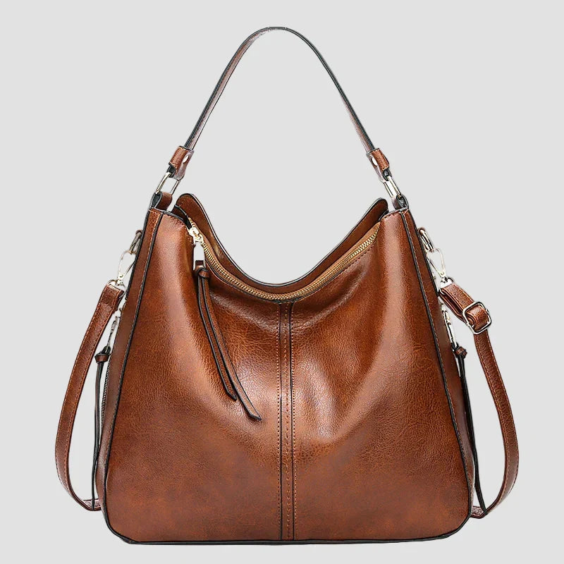 Sof - Borsa Hobo in Pelle di Lusso Anti-Furto