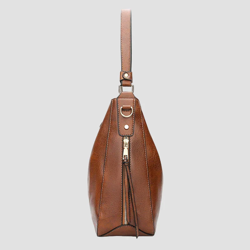 Sof - Borsa Hobo in Pelle di Lusso Anti-Furto