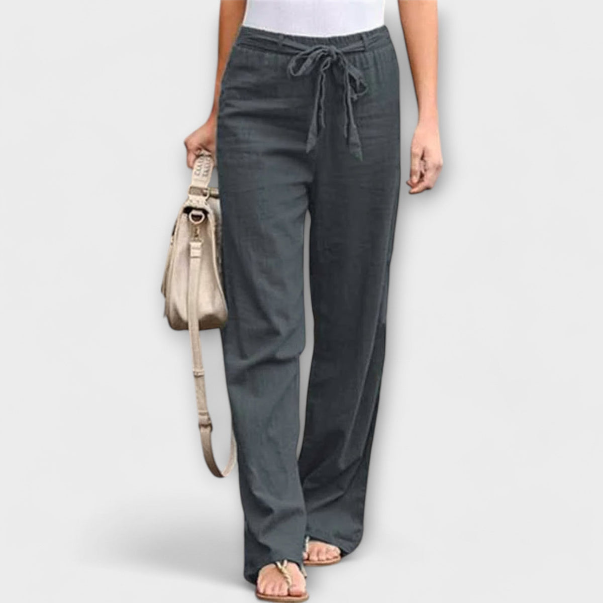 Pantaloni Leggeri in Lino