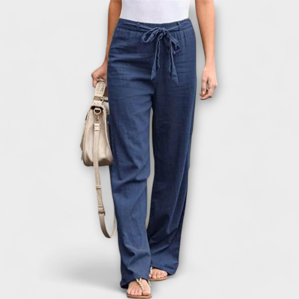 Pantaloni Leggeri in Lino