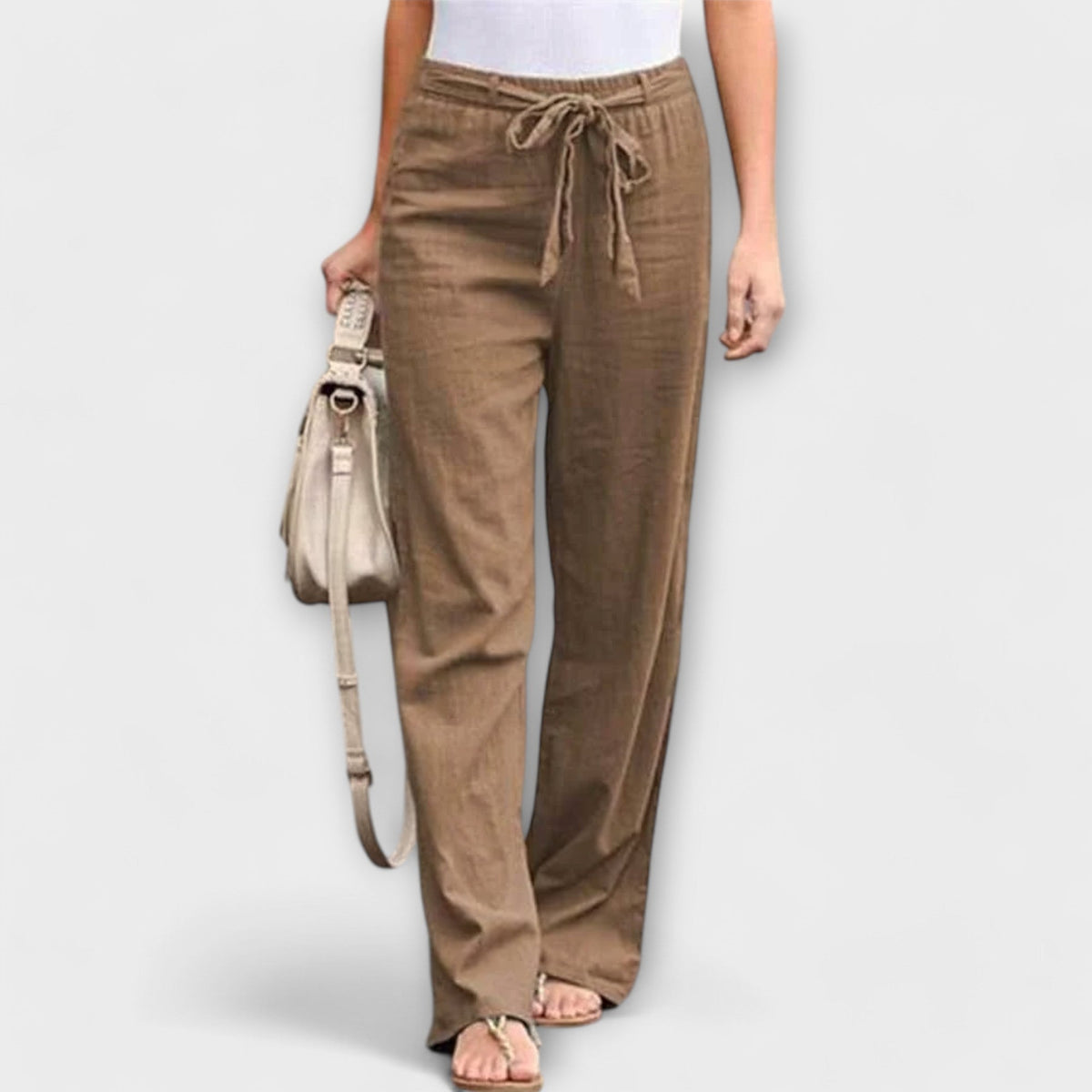 Pantaloni Leggeri in Lino