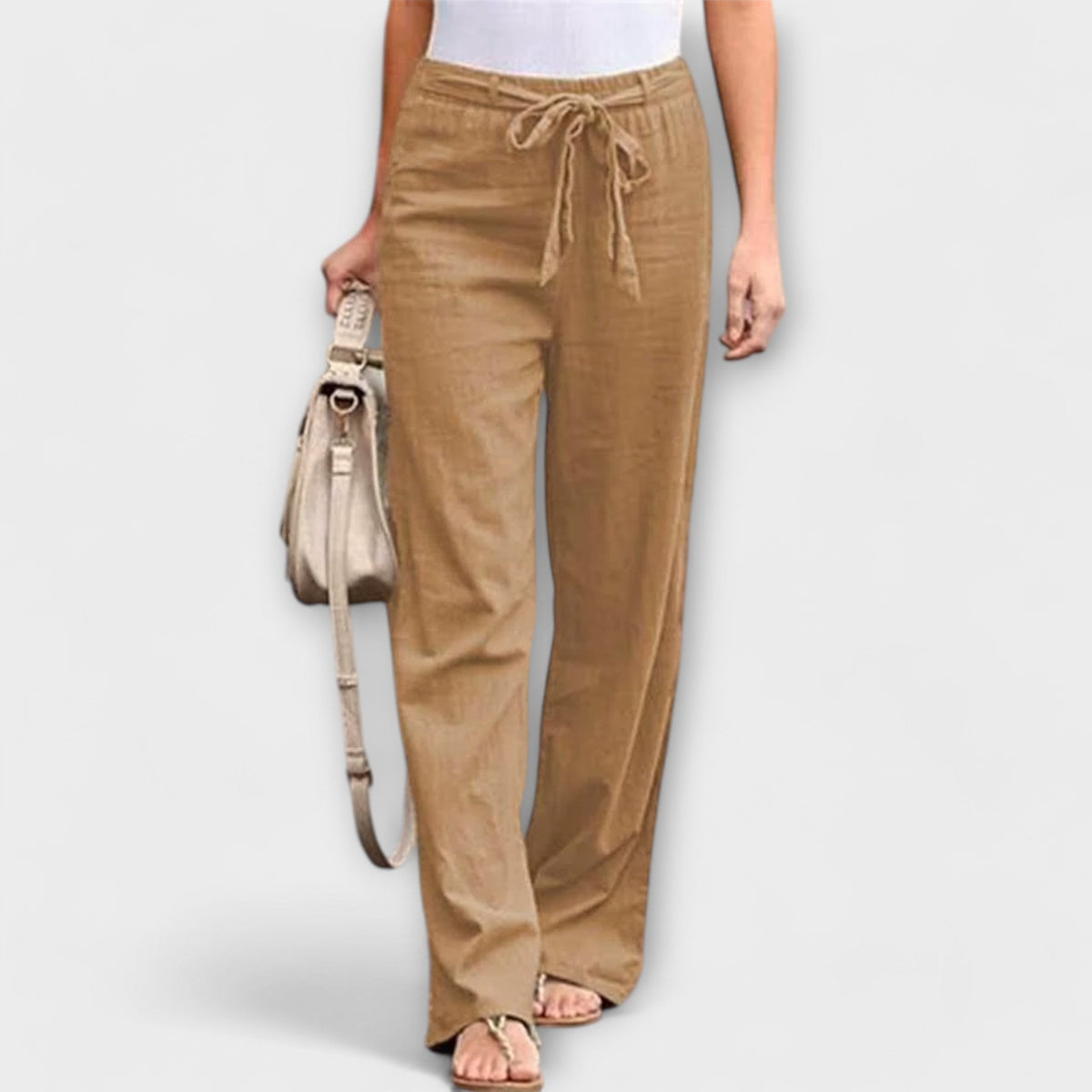 Pantaloni Leggeri in Lino