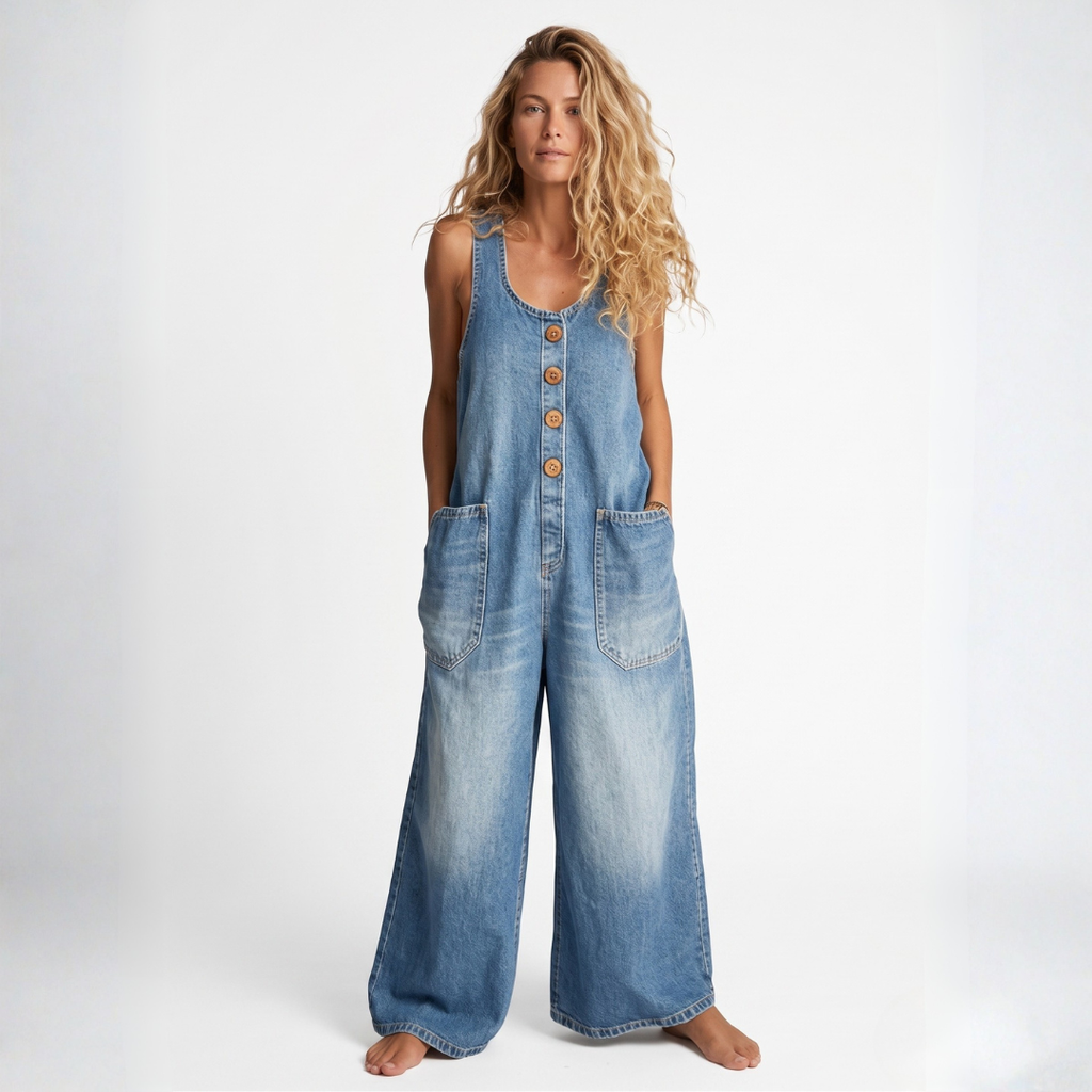 Harmonia - Pantaloni in denim vintage