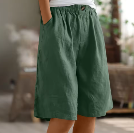 Filipa - Comodi pantaloni corti in cotone