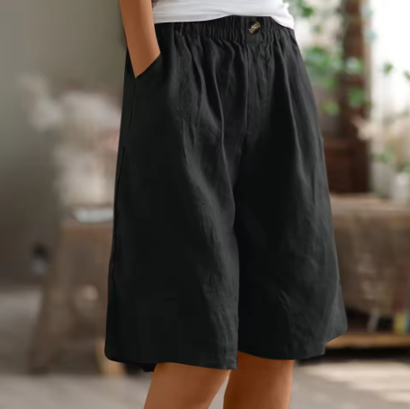 Filipa - Comodi pantaloni corti in cotone
