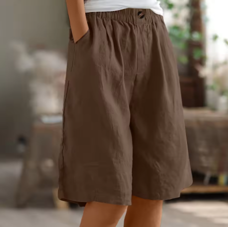 Filipa - Comodi pantaloni corti in cotone