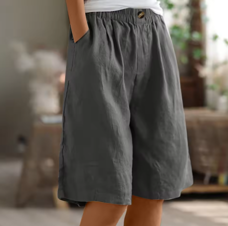 Filipa - Comodi pantaloni corti in cotone