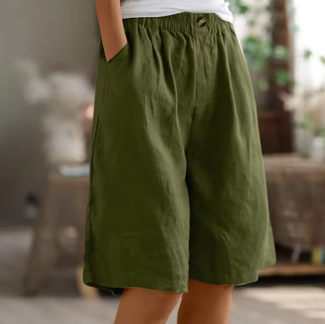 Filipa - Comodi pantaloni corti in cotone