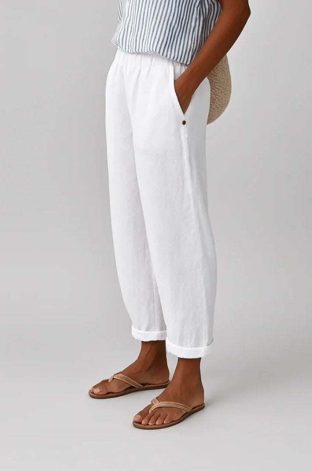 Agatha - Pantaloni in lino senza tempo