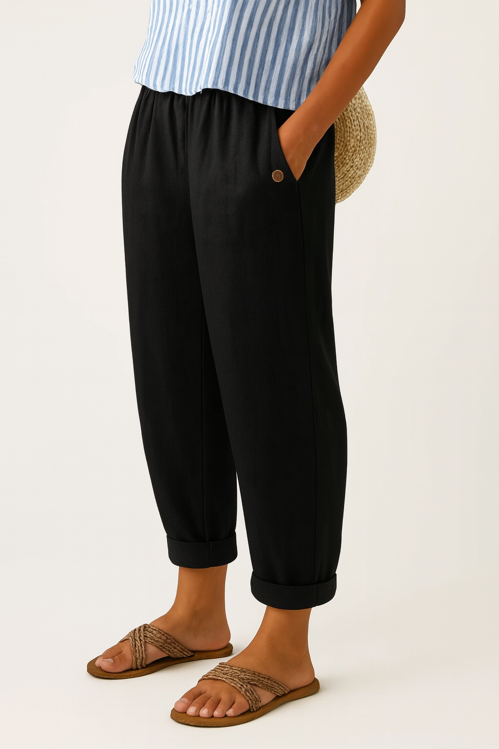Agatha - Pantaloni in lino senza tempo