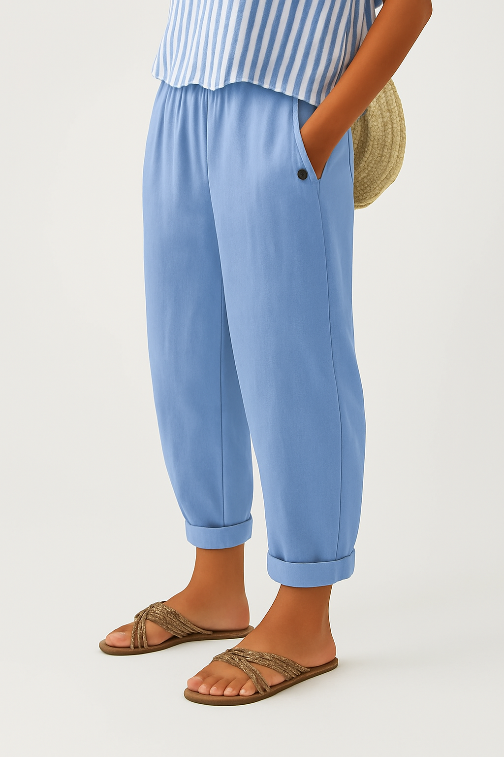 Agatha - Pantaloni in lino senza tempo