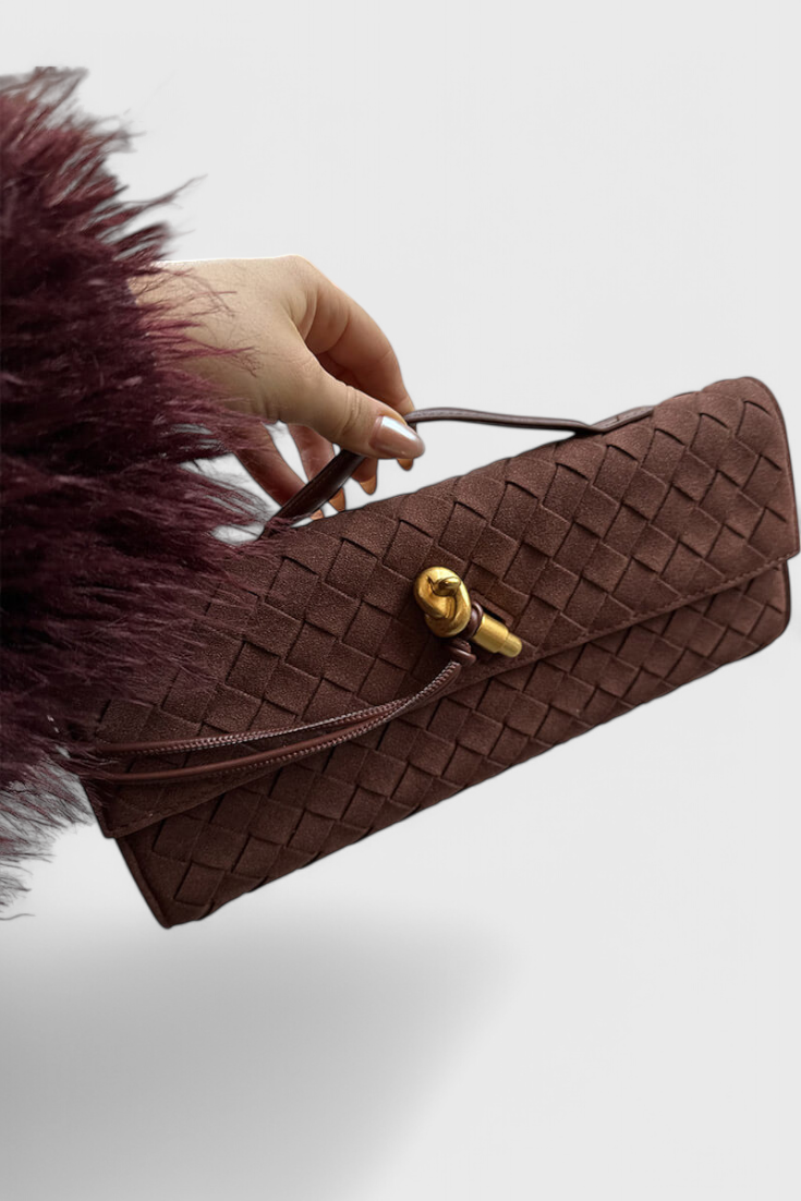 Zaino a Spalla Melanì Classico in Suede