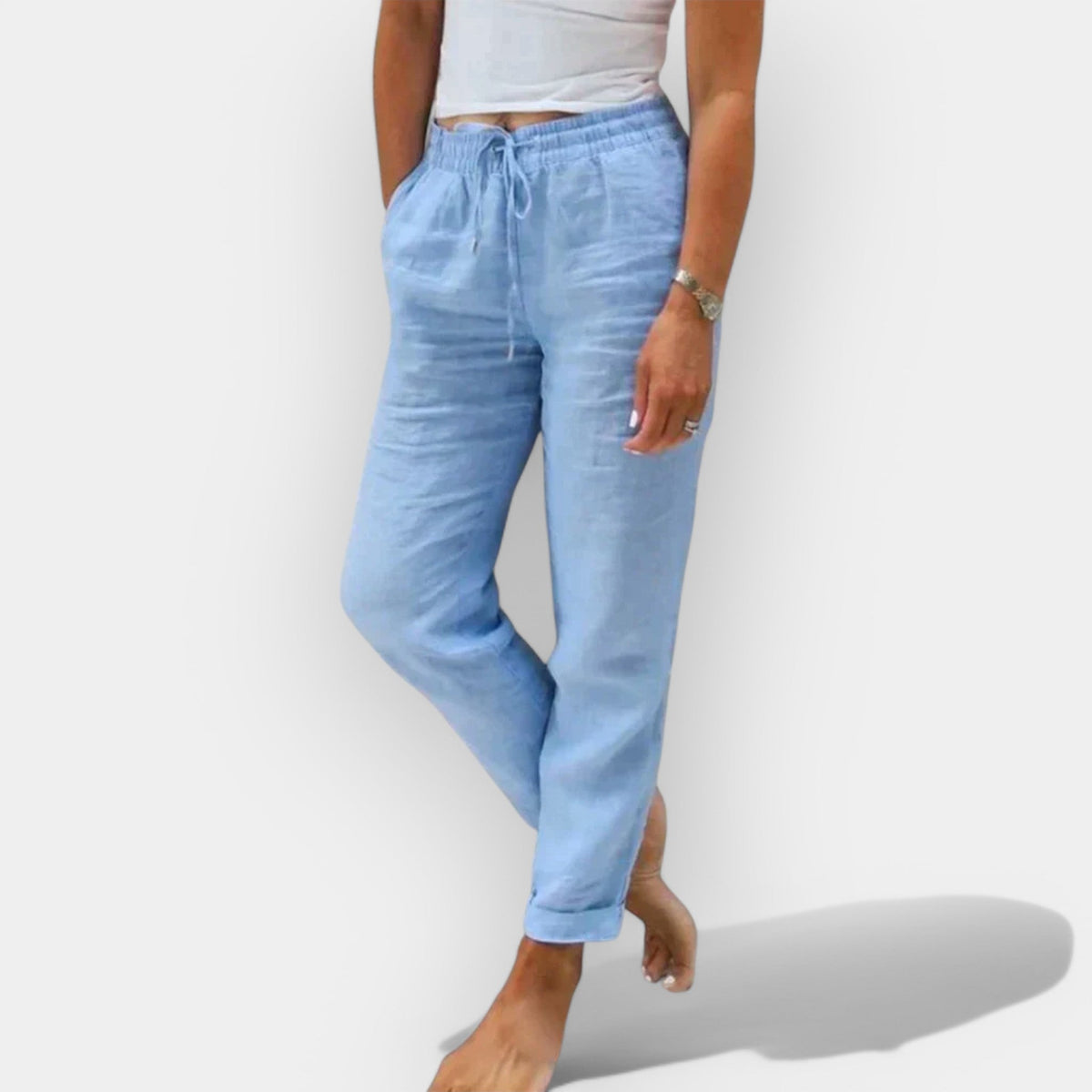 Pantaloni in Lino Rinnovati per l'Estate