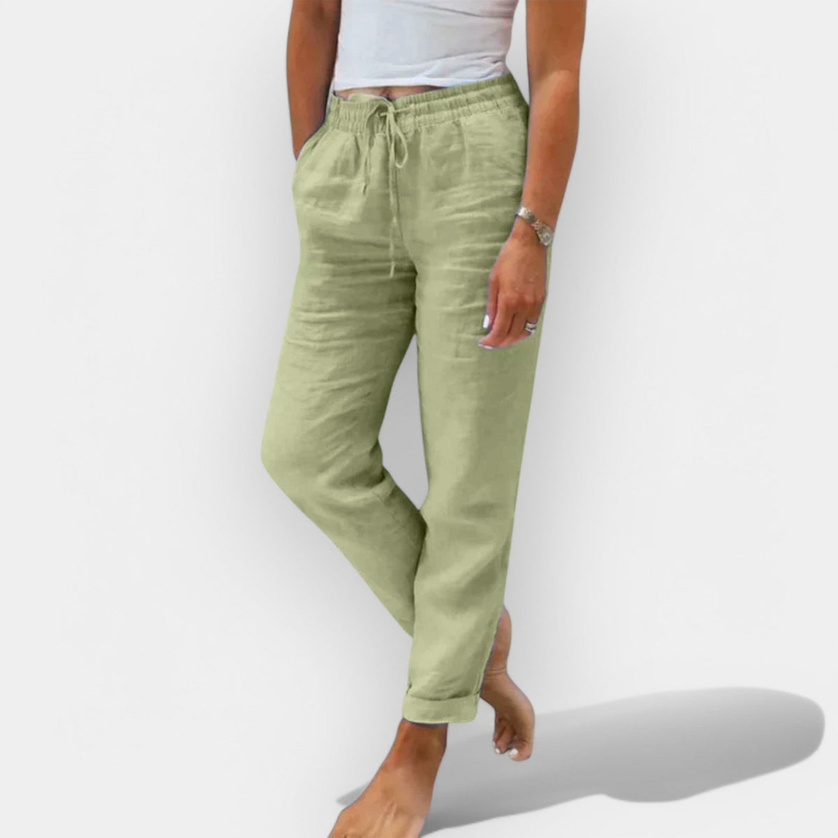 Pantaloni in Lino Rinnovati per l'Estate