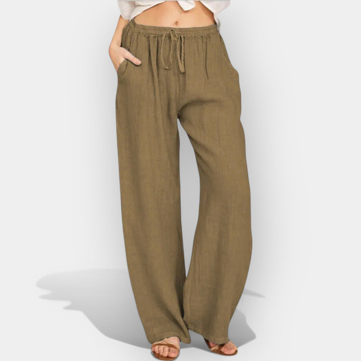 Pantaloni in Lino Leggeri