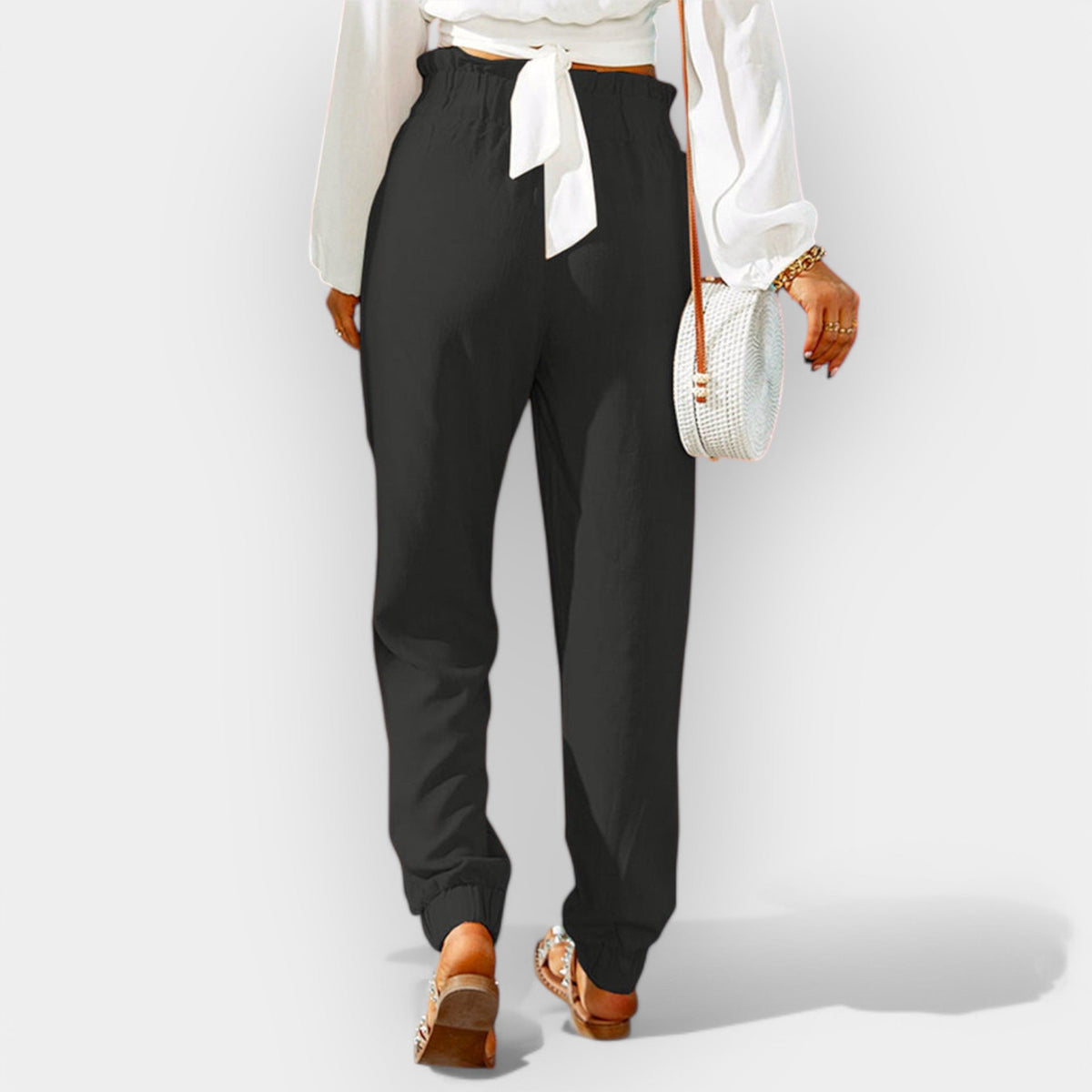 Pantaloni a Vita Alta Donna