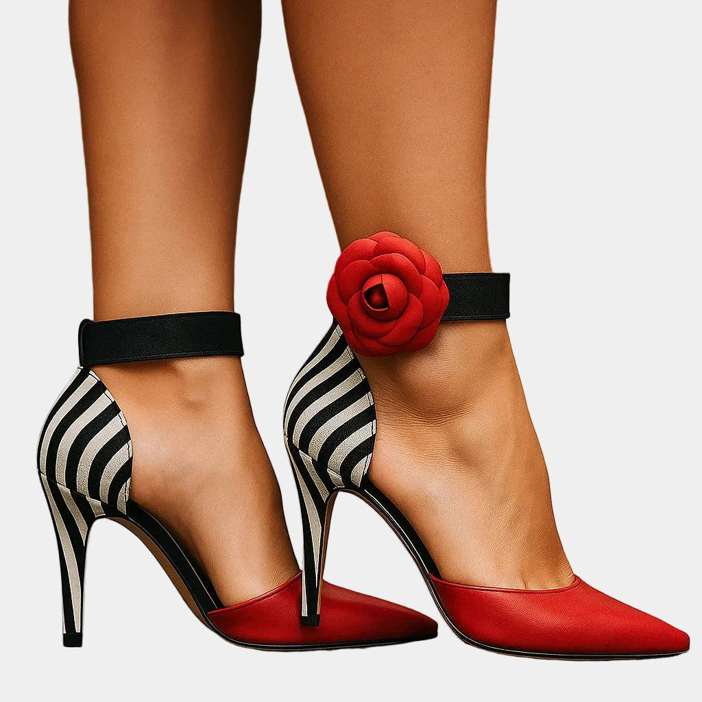 Olympia - Décolleté con eleganza floreale