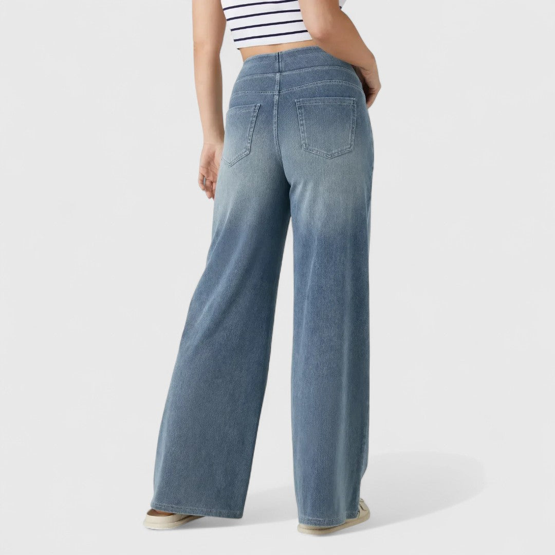 Speranza - pantaloni comodi ed elastici con vita alta
