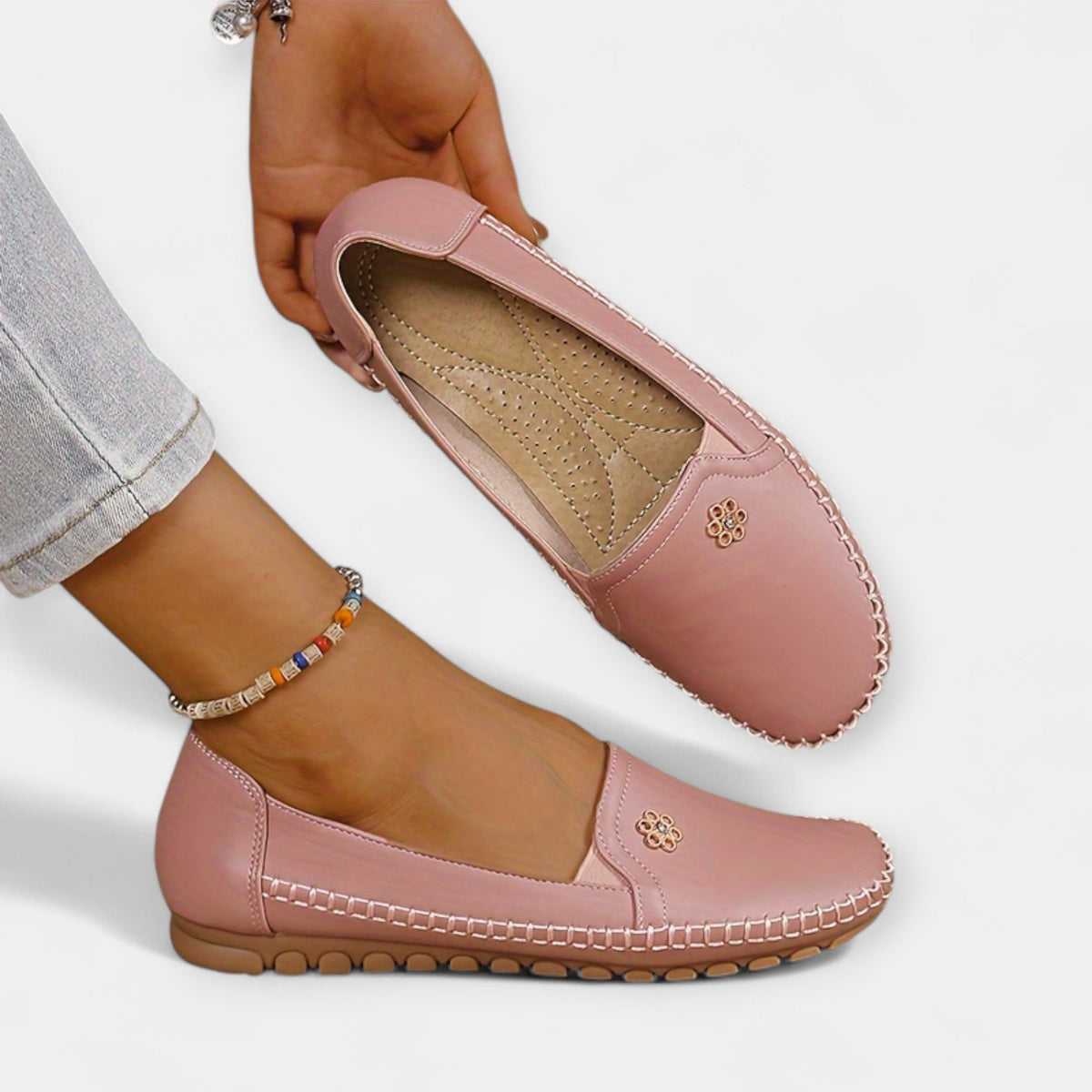 Обувки Slip-On с Мека Подметка