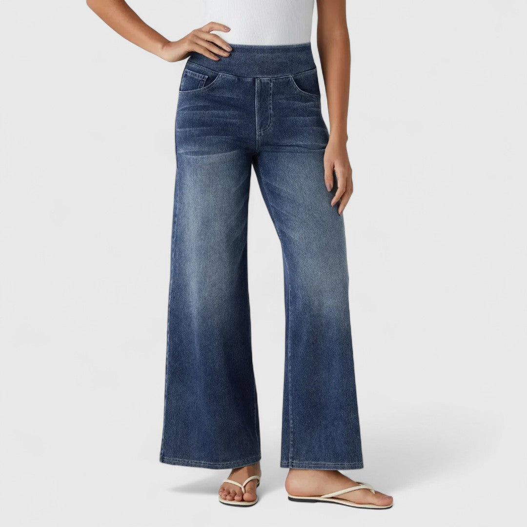 Speranza - pantaloni comodi ed elastici con vita alta