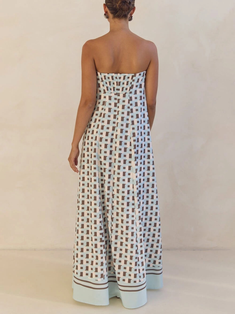 Iris - Vestito con motivi geometrici