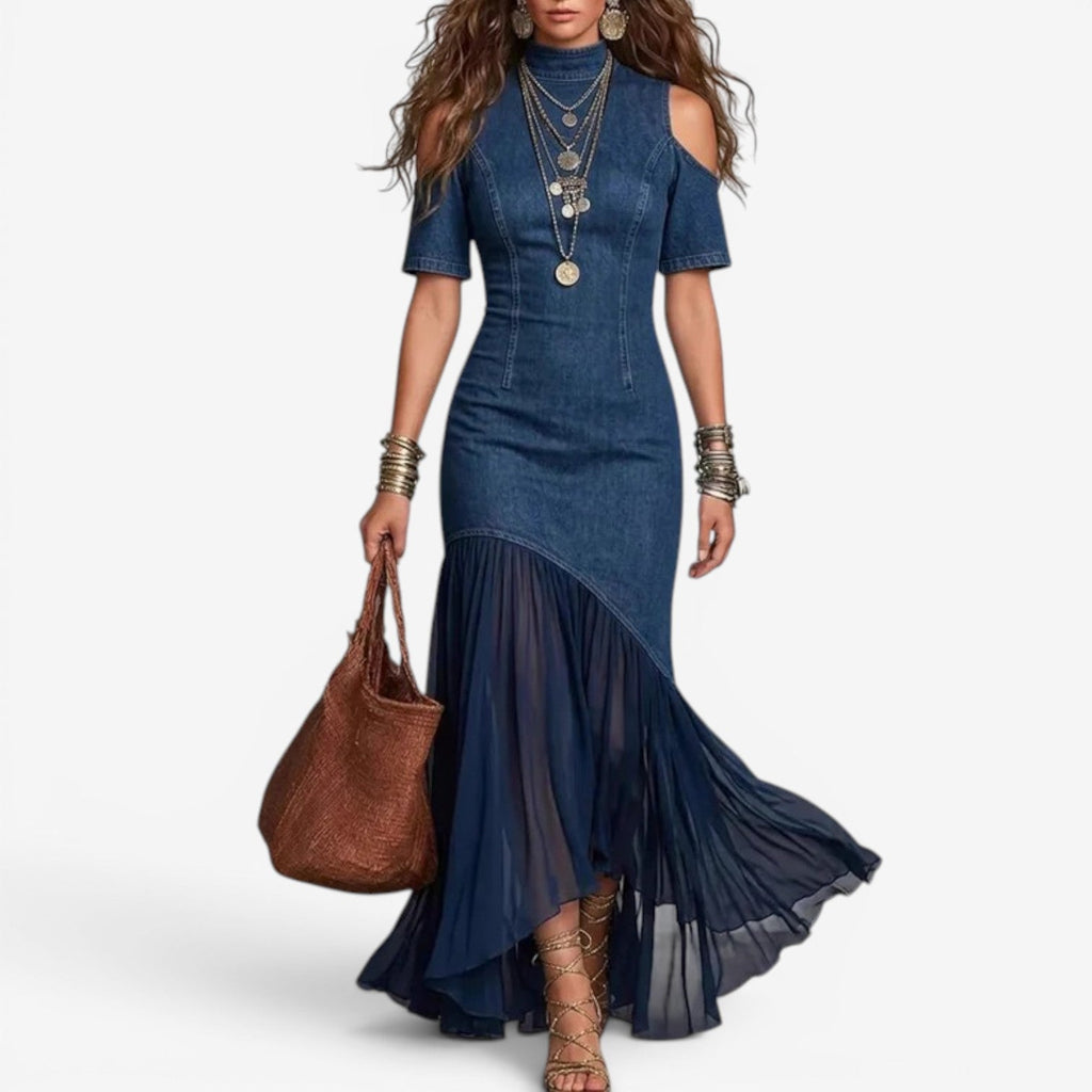 Pietra - Abito lungo in denim