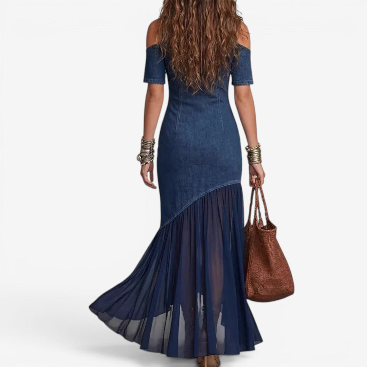 Pietra - Abito lungo in denim