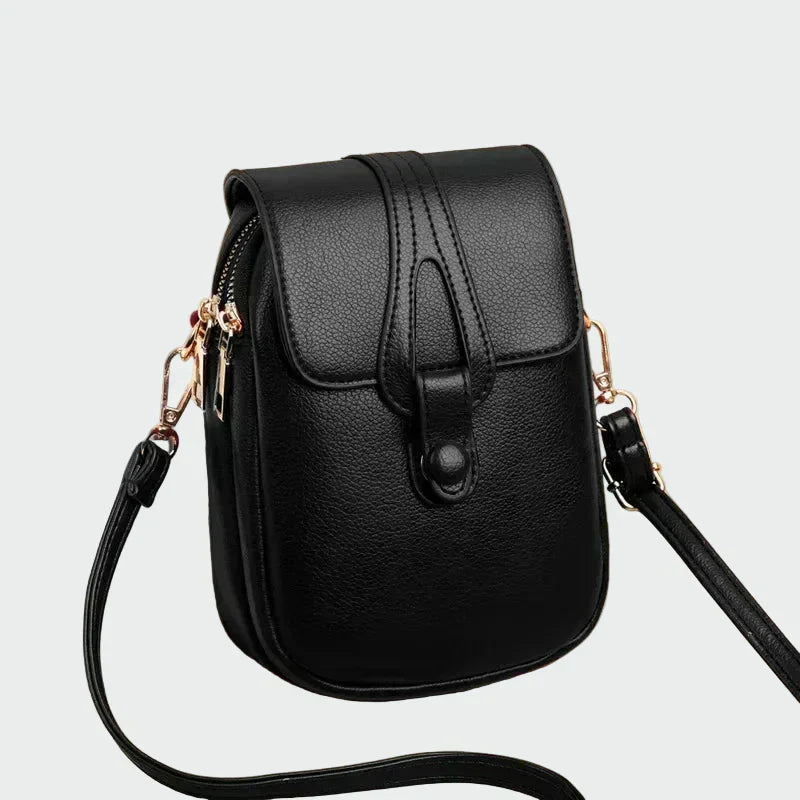 Elegante borsa in pelle retrò