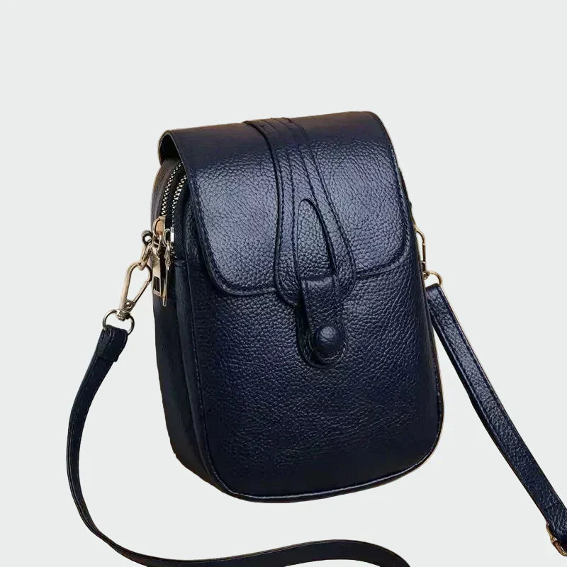 Elegante borsa in pelle retrò