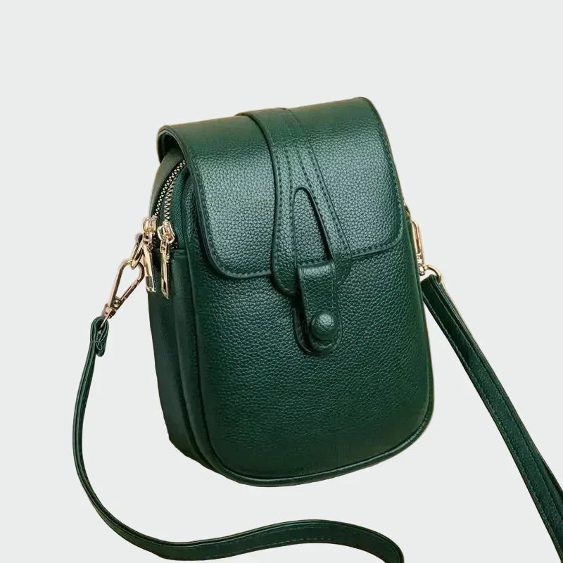 Elegante borsa in pelle retrò