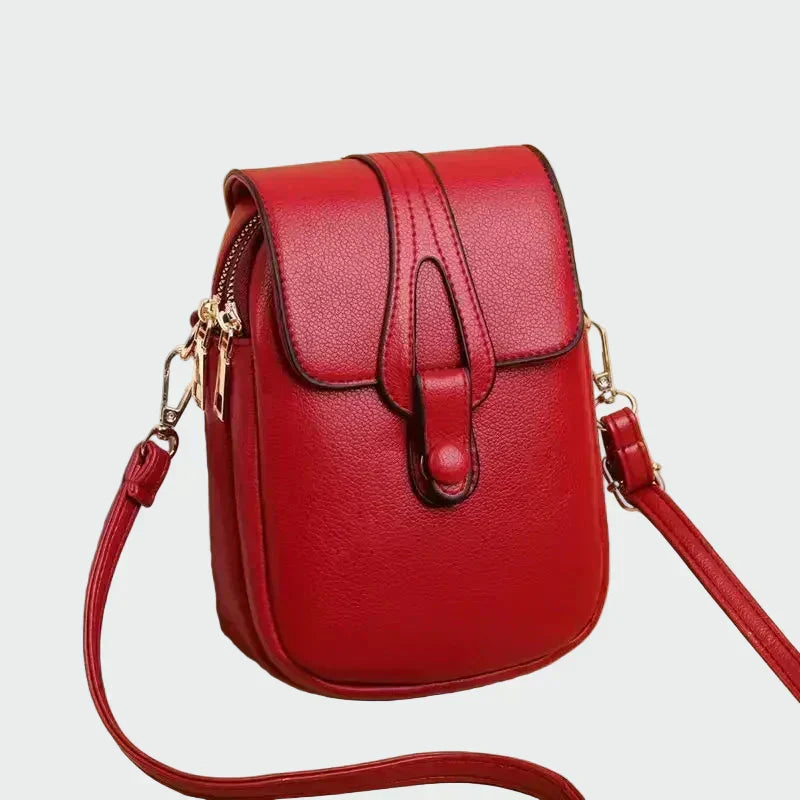 Elegante borsa in pelle retrò