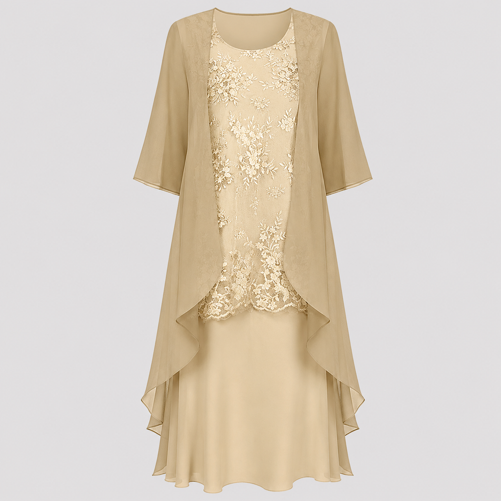 Lumi - Abito Due Pezzi in Satin