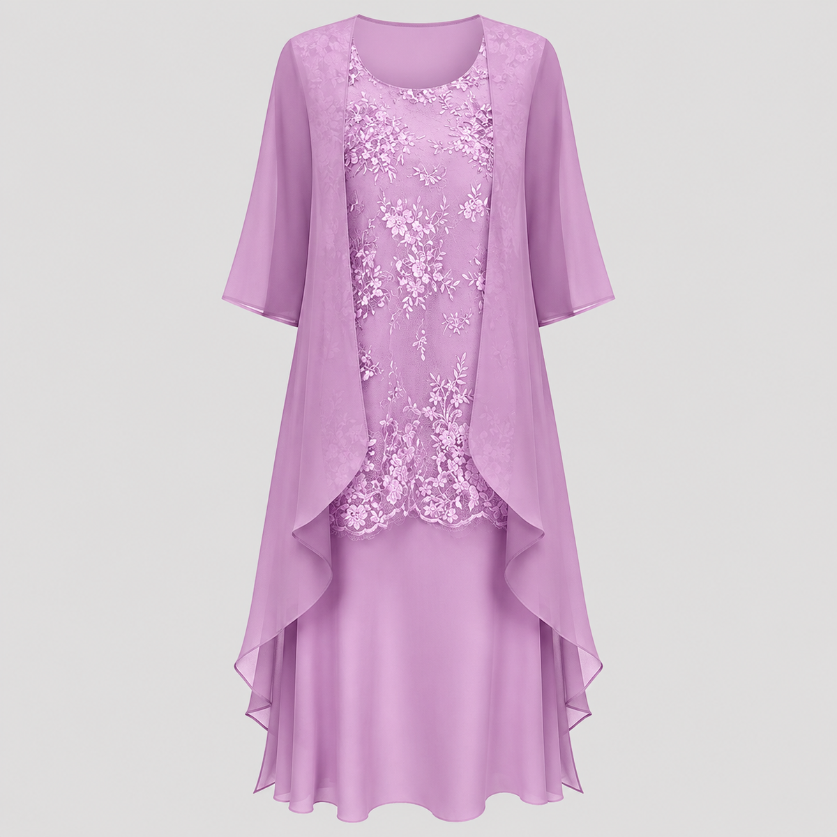 Lumi - Abito Due Pezzi in Satin
