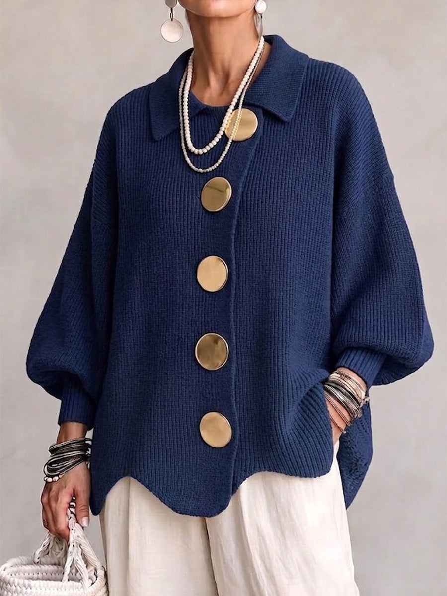 Ardelle™ | Oversize кардиган с яка