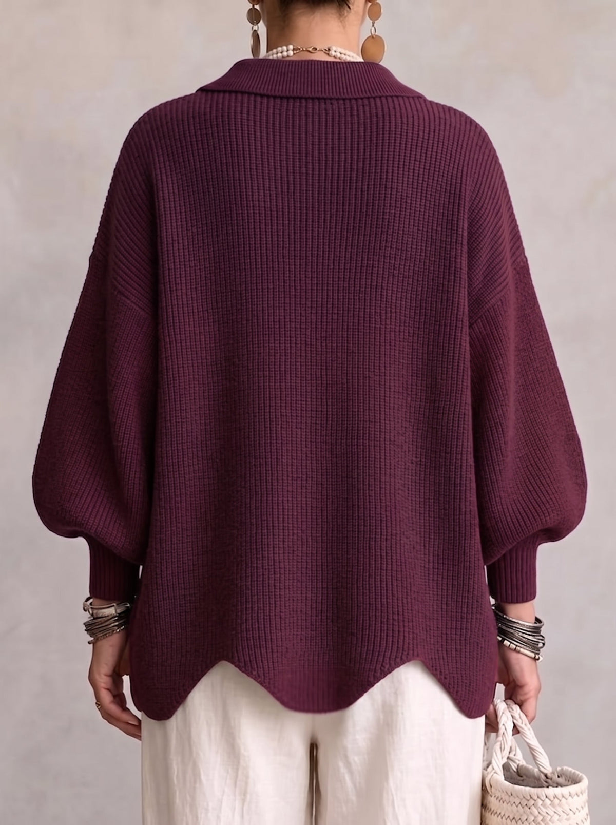 Ardelle™ | Oversize кардиган с яка