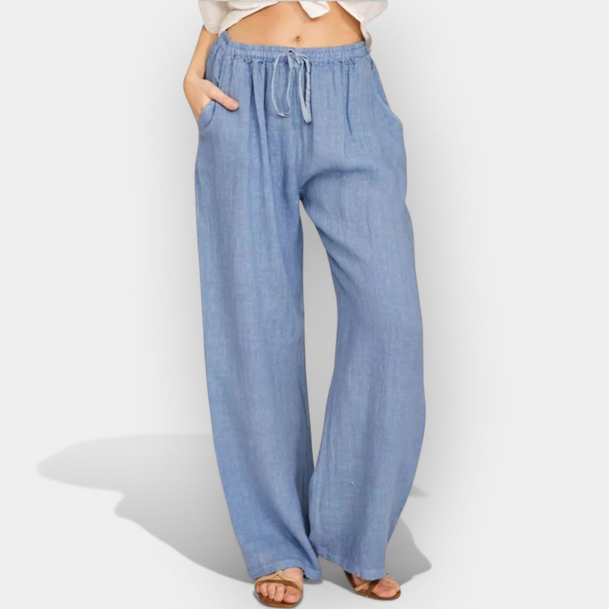Pantaloni in Lino Leggeri