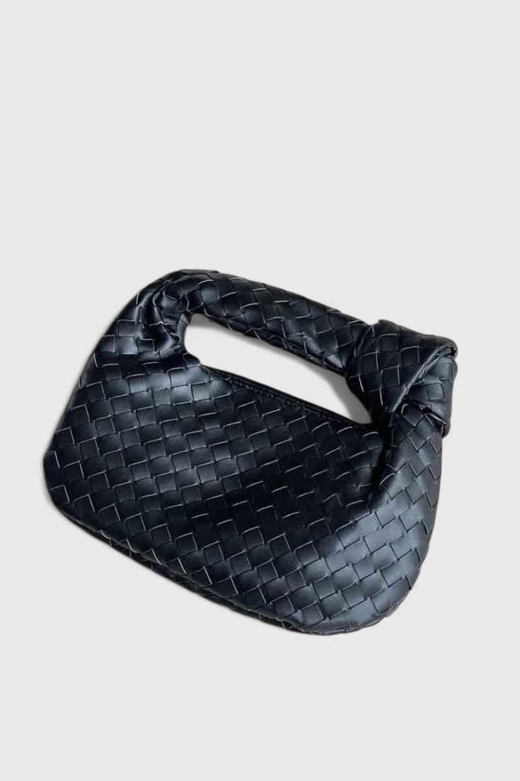 Borsa Sage Satchel Mini Intrecciata