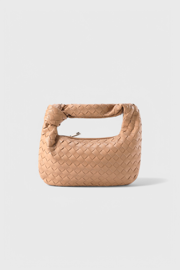 Borsa Sage Satchel Mini Intrecciata